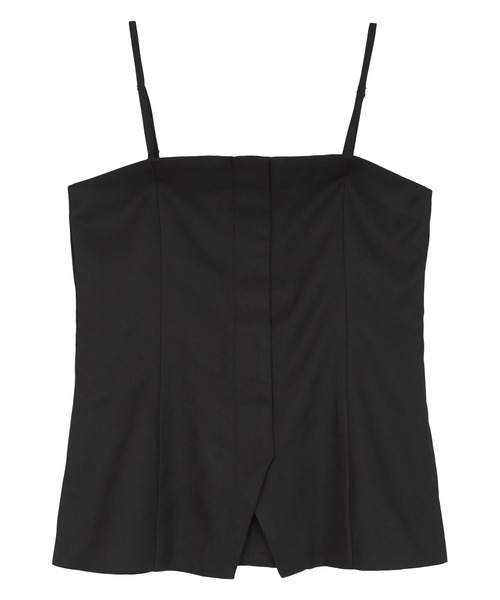 UR'S（ユアーズ）の「ウエストシェイプキャミソールビスチェ（キャミソール・レディース・アイボリー/ブラック/チャコール/キャメル・L/S/M）」の15枚目の写真