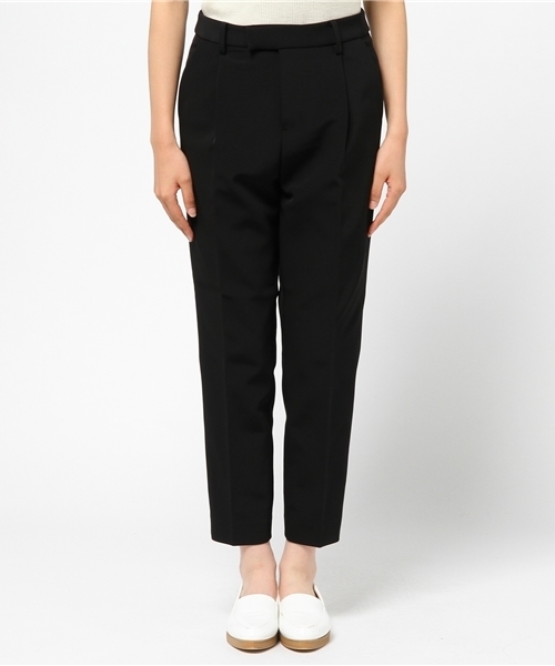 La TOTALITE（ラトータリテ）の「トリアセポリフォルムタックパンツ◆（その他パンツ・レディース・カーキ/ブラック・38/36）」の3枚目の写真