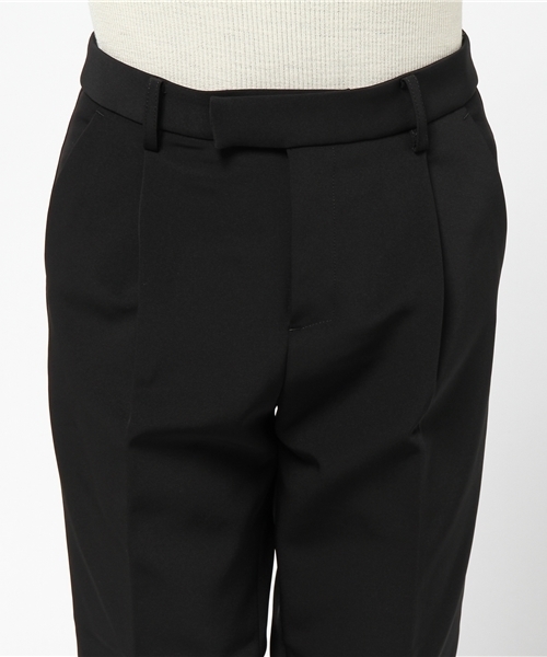 La TOTALITE（ラトータリテ）の「トリアセポリフォルムタックパンツ◆（その他パンツ・レディース・カーキ/ブラック・38/36）」の6枚目の写真