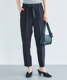 セットアップ対応 リボンテーパードパンツ