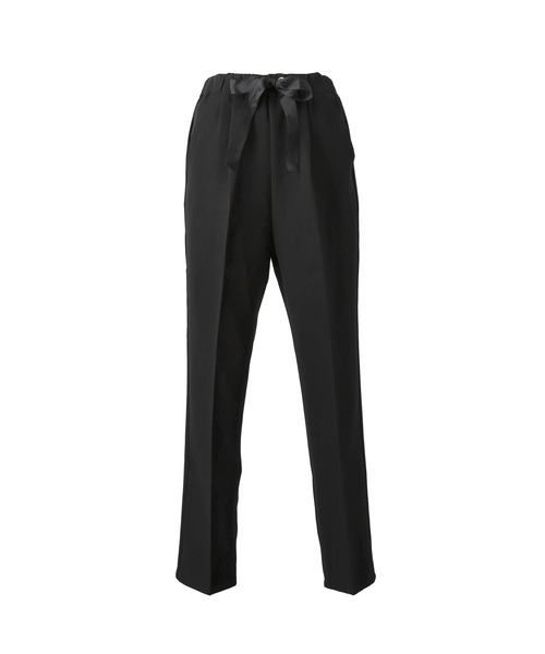 coca(coca)(コカ)の「\再入荷/ セットアップ対応 リボンテーパードパンツ(スラックス・レディース・アイボリー/ブラック/ライトブルー/ライトピンク/ネイビー/ダークグリーン/ダークブラウン・M/L/S)」の21枚目の写真