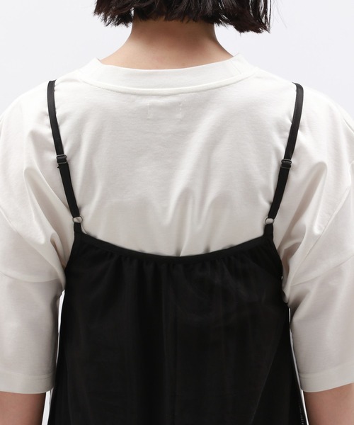 LAKOLE(ラコレ)の「サイドラインチュールワンピース / 129235(ワンピース・レディース・ブラック/オフホワイト/グレー・SMALL/MEDIUM)」の15枚目の写真