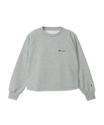 【Champion/チャンピオン】レディース クルーネックスウェットシャツ