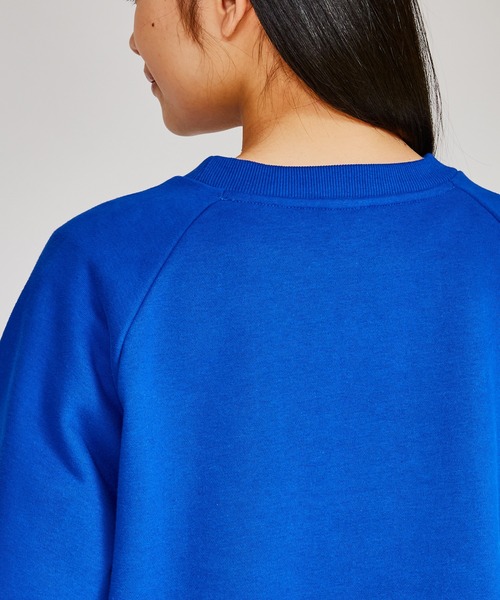 Champion(チャンピオン)の「【Champion/チャンピオン】レディース クルーネックスウェットシャツ(スウェット・レディース・オフホワイト/ブラック系その他/ヘザーグレー/ブルー/ベージュ/ダークグリーン系・LARGE/MEDIUM)」の10枚目の写真