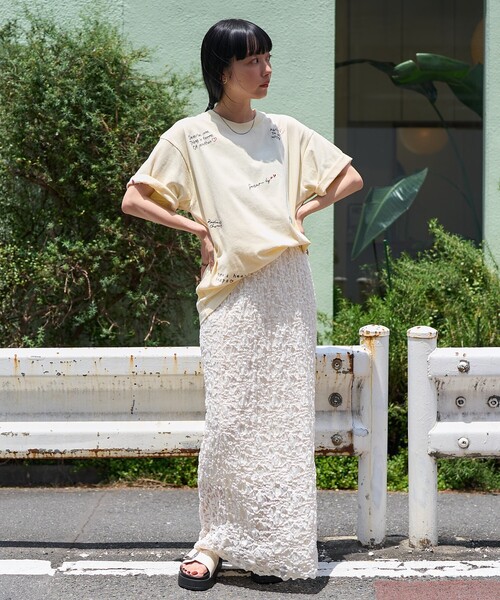 FREAK'S STORE（フリークスストア）の「チュールレーススカート（スカート・レディース・オフホワイト/サックスブルー/ブラック・ﾌﾘ-）」の15枚目の写真
