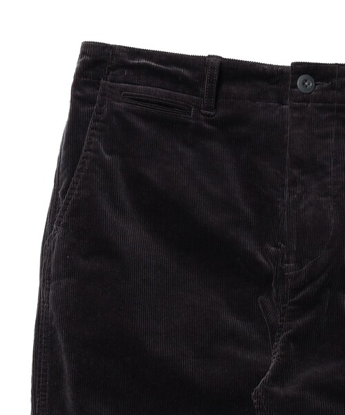 BEAMS（ビームス）の「コーデュロイ ストレッチテーパード パンツ（その他パンツ・メンズ・ベージュ/チャコールグレー/ブラック/オリーブ・SMALL/MEDIUM/LARGE/X-LARGE）」の6枚目の写真