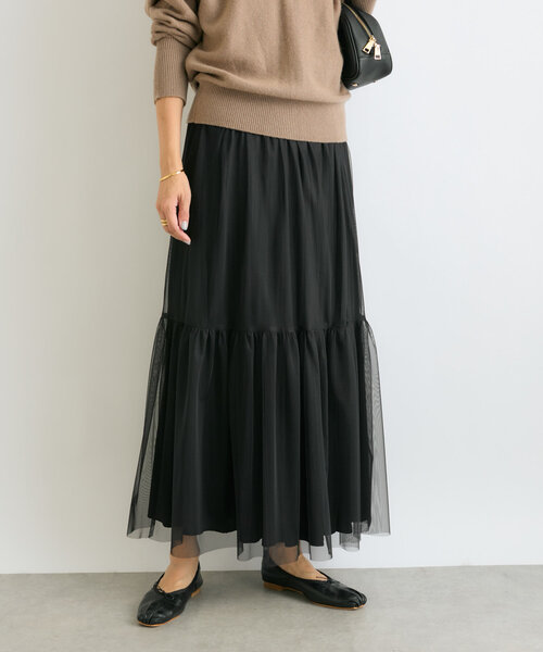 RIVE DROITE（リヴドロワ）の「【やわらかな履き心地】ギャザーバレエ（パンプス・レディース・シルバー/ブラック・36/38/37）」の17枚目の写真