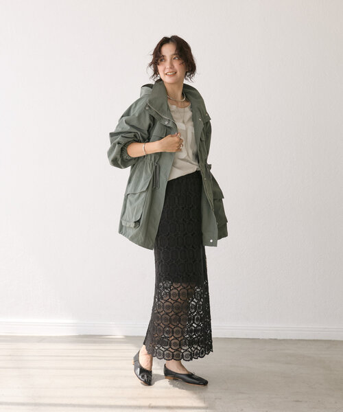 RIVE DROITE（リヴドロワ）の「【やわらかな履き心地】ギャザーバレエ（パンプス・レディース・シルバー/ブラック・36/38/37）」の11枚目の写真