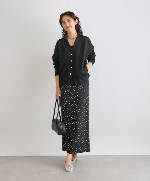 RIVE DROITE（リヴドロワ）の「【やわらかな履き心地】ギャザーバレエ（パンプス・レディース・シルバー/ブラック・36/38/37）」の21枚目の写真