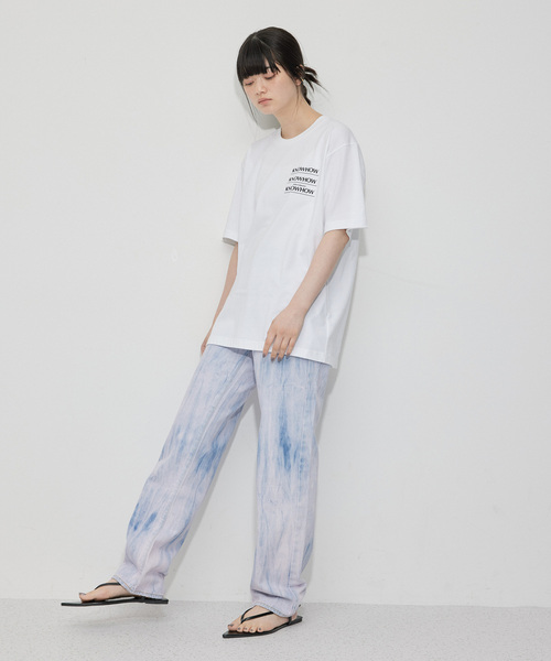 ADAM ET ROPE'(アダムエロペ)の「【KNOWHOW jewelry for ADAM ET ROPE'】別注LOGOTシャツ(Tシャツ/カットソー・レディース・ブラック/ホワイト・FREE)」の4枚目の写真