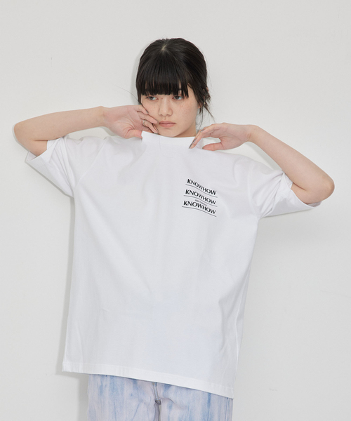 ADAM ET ROPE'(アダムエロペ)の「【KNOWHOW jewelry for ADAM ET ROPE'】別注LOGOTシャツ(Tシャツ/カットソー・レディース・ブラック/ホワイト・FREE)」の5枚目の写真