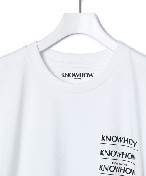 ADAM ET ROPE'(アダムエロペ)の「【KNOWHOW jewelry for ADAM ET ROPE'】別注LOGOTシャツ(Tシャツ/カットソー・レディース・ブラック/ホワイト・FREE)」の11枚目の写真