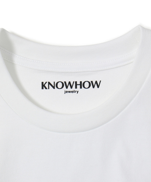 ADAM ET ROPE'(アダムエロペ)の「【KNOWHOW jewelry for ADAM ET ROPE'】別注LOGOTシャツ(Tシャツ/カットソー・レディース・ブラック/ホワイト・FREE)」の15枚目の写真