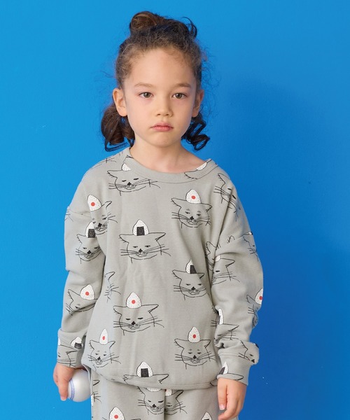 MARKEY'S（マーキーズ）の「ソウガラスパンフライスカットソー（Tシャツ/カットソー・キッズ・ブラック/ストライプ/マルチ/グリーン/ブラック系その他/ピンク/イエロー/グレー/オフホワイト/ベージュ・100/110/120/90/130/80/95）」の5枚目の写真