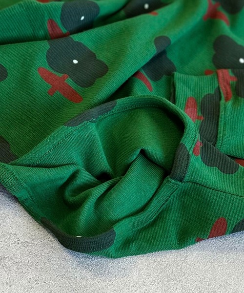 MARKEY'S（マーキーズ）の「ソウガラスパンフライスカットソー（Tシャツ/カットソー・キッズ・ブラック/ストライプ/マルチ/グリーン/ブラック系その他/ピンク/イエロー/グレー/オフホワイト/ベージュ・100/110/120/90/130/80/95）」の13枚目の写真