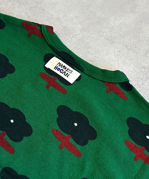 MARKEY'S（マーキーズ）の「ソウガラスパンフライスカットソー（Tシャツ/カットソー・キッズ・ブラック/ストライプ/マルチ/グリーン/ブラック系その他/ピンク/イエロー/グレー/オフホワイト/ベージュ・100/110/120/90/130/80/95）」の12枚目の写真