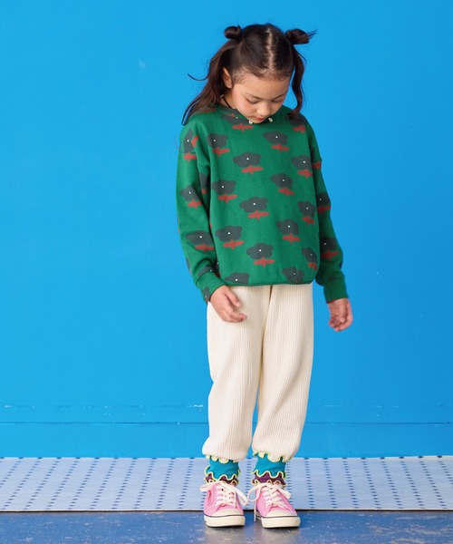 MARKEY'S（マーキーズ）の「ソウガラスパンフライスカットソー（Tシャツ/カットソー・キッズ・ブラック/ストライプ/マルチ/グリーン/ブラック系その他/ピンク/イエロー/グレー/オフホワイト/ベージュ・100/110/120/90/130/80/95）」の17枚目の写真