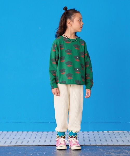 MARKEY'S（マーキーズ）の「ソウガラスパンフライスカットソー（Tシャツ/カットソー・キッズ・ブラック/ストライプ/マルチ/グリーン/ブラック系その他/ピンク/イエロー/グレー/オフホワイト/ベージュ・100/110/120/90/130/80/95）」の15枚目の写真