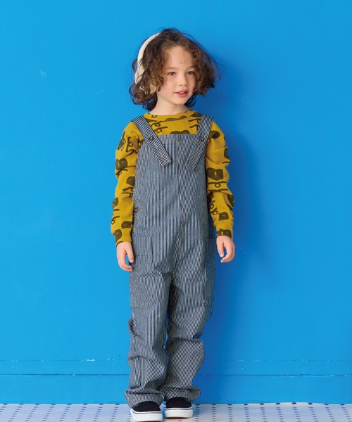 MARKEY'S（マーキーズ）の「ソウガラスパンフライスカットソー（Tシャツ/カットソー・キッズ・ブラック/ストライプ/マルチ/グリーン/ブラック系その他/ピンク/イエロー/グレー/オフホワイト/ベージュ・100/110/120/90/130/80/95）」の22枚目の写真