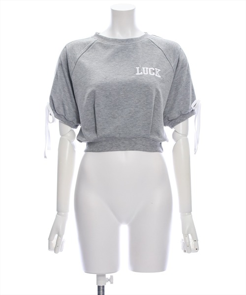 clear（クリア）の「ラインリボンロゴスウェット[セットアップ可能 大人 カジュアル]≪再入荷≫（スウェット・レディース・グレー/ブラック/アイボリー・F）」の20枚目の写真