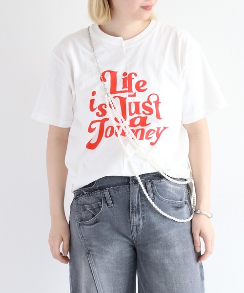 cepo(セポ)の「リメイクキリカエTee(Tシャツ/カットソー・レディース・チャコール/ホワイト・M)」の2枚目の写真