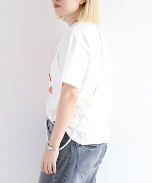 cepo(セポ)の「リメイクキリカエTee(Tシャツ/カットソー・レディース・チャコール/ホワイト・M)」の20枚目の写真