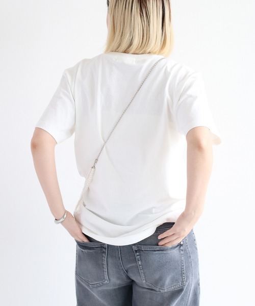 cepo(セポ)の「リメイクキリカエTee(Tシャツ/カットソー・レディース・チャコール/ホワイト・M)」の19枚目の写真