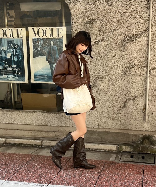 Rename（リネーム）の「Rename リボン バタフライ シャーリング 軽量 ギャザー ショルダーバッグ トートバッグ（ショルダーバッグ・レディース・アイボリー/ブラック/グレー・FREE）」の17枚目の写真