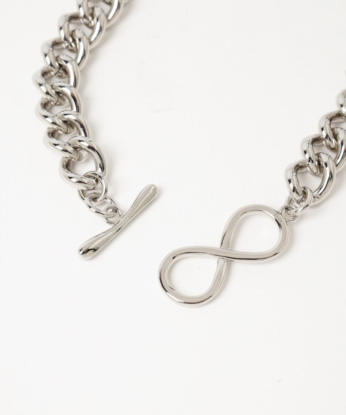 HARE（ハレ）の「デザインマンテルネックレス(HARE)（ネックレス・メンズ・シルバー/シルバー系その他・FREE）」の5枚目の写真