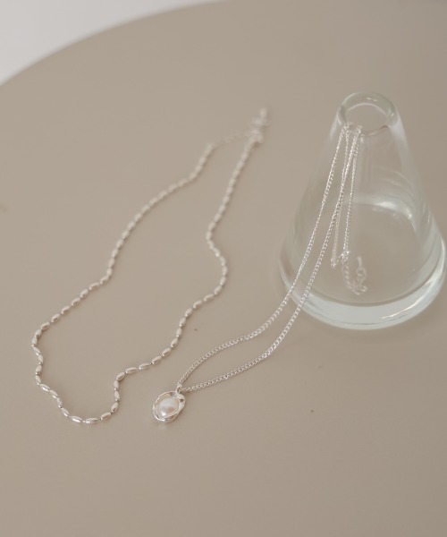 Bab（バブ）の「２点セットチャームネックレス（ネックレス・レディース・シルバー/ゴールド・ONESIZE）」の2枚目の写真