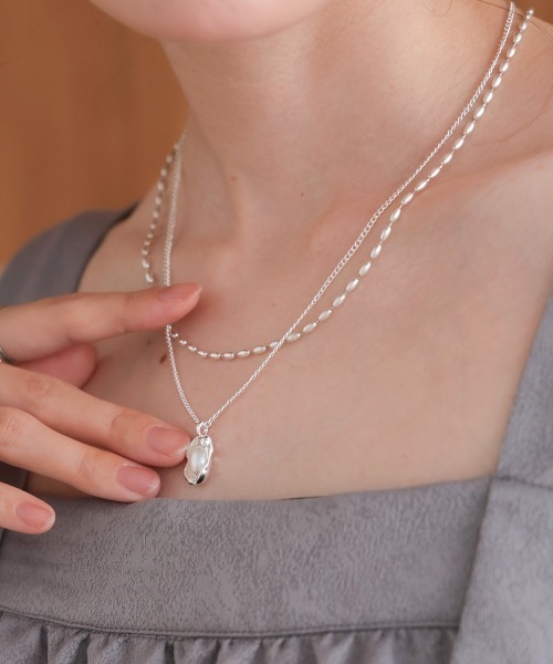 Bab（バブ）の「２点セットチャームネックレス（ネックレス・レディース・シルバー/ゴールド・ONESIZE）」の11枚目の写真