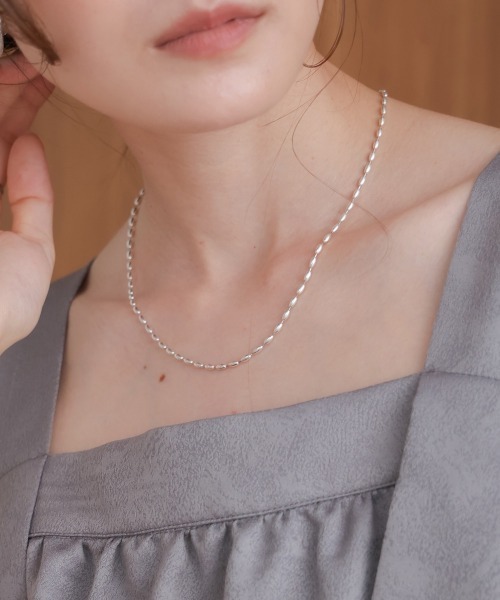 Bab（バブ）の「２点セットチャームネックレス（ネックレス・レディース・シルバー/ゴールド・ONESIZE）」の7枚目の写真