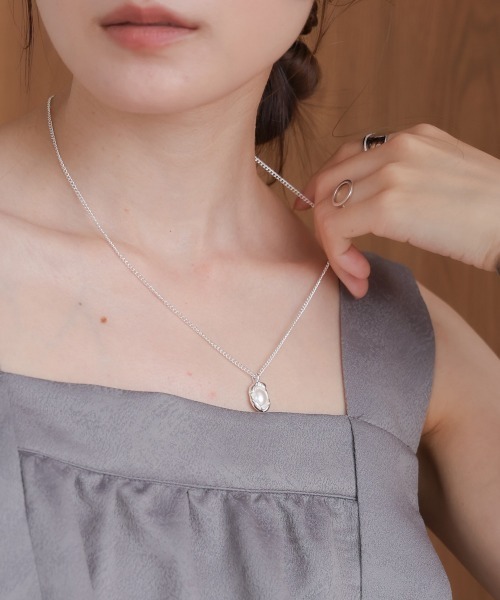 Bab（バブ）の「２点セットチャームネックレス（ネックレス・レディース・シルバー/ゴールド・ONESIZE）」の6枚目の写真