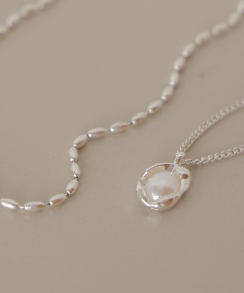 Bab（バブ）の「２点セットチャームネックレス（ネックレス・レディース・シルバー/ゴールド・ONESIZE）」の4枚目の写真