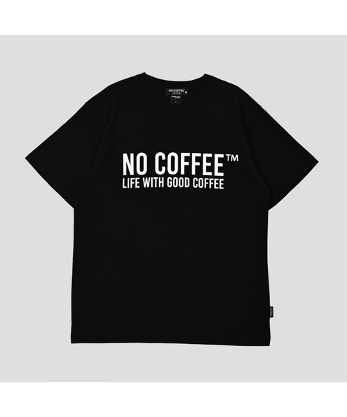 NO COFFEE(ノーコーヒー)の「コーデュラコットン メッセージプリント S/S Tee(Tシャツ/カットソー・メンズ・ブラック/ホワイト・XX-LARGE/X-LARGE/LARGE/MEDIUM)」の2枚目の写真