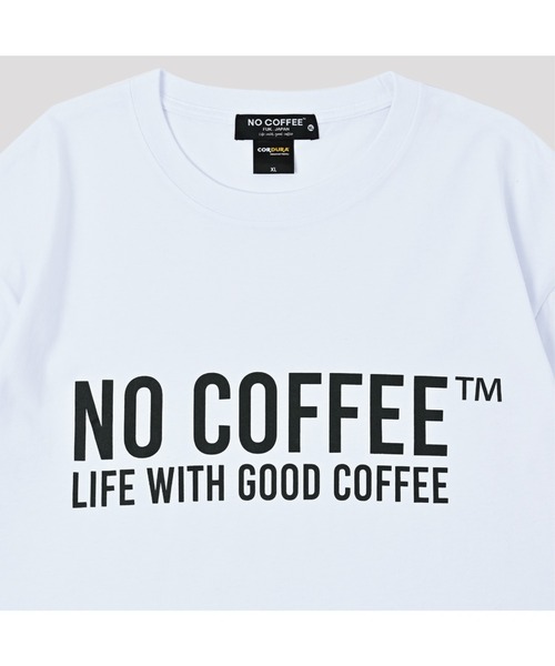 NO COFFEE(ノーコーヒー)の「コーデュラコットン メッセージプリント S/S Tee(Tシャツ/カットソー・メンズ・ブラック/ホワイト・XX-LARGE/X-LARGE/LARGE/MEDIUM)」の10枚目の写真