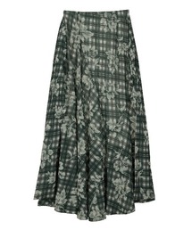 Ameri（アメリ）の「FLOCKY FLOWER TWIST SKIRT（スカート