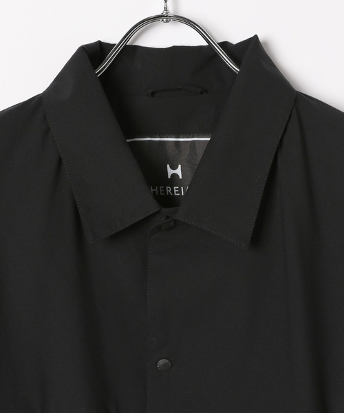 HEREIAM（ヘレイアム）の「【HEREIAM MEN】速乾＆UPF50+/HyperHelixコーチジャケット（ブルゾン・メンズ・ブラック/レオパード・MEDIUM/LARGE）」の4枚目の写真