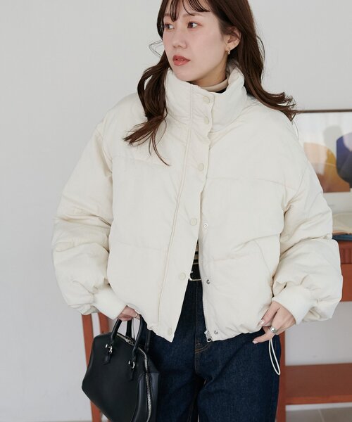 ya【新品】今期今季DISCOATディスコート機能中綿ショートダウンジャン リバイバル】中綿ショートブルゾン（ブルゾン）｜DISCOAT（ディス