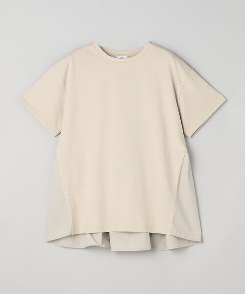 coen(コーエン)の「クリアコットンドッキングTシャツ(Tシャツ/カットソー・レディース・ブラック/コバルトブルー/ライトグレー・M/L)」の2枚目の写真