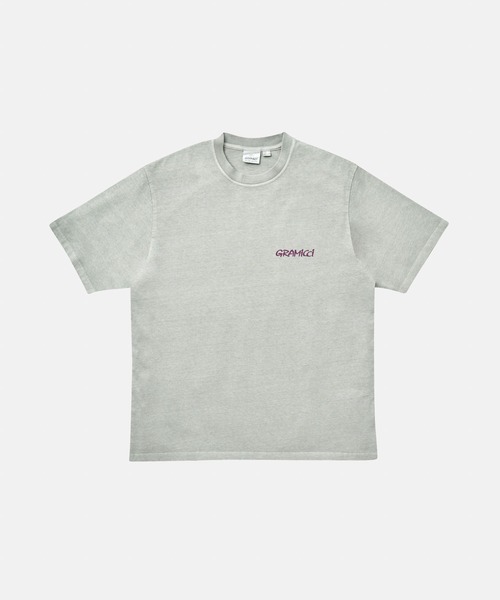 chiiibag チーバッグ　Tシャツ　新品　グレー テチチ テラス Te chichi TERRASSE 【接触冷感】ワンポイント