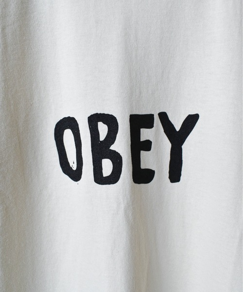OBEY(オベイ)の「【T4】【OBEY/オベイ】OG CLASSIC TEE(Tシャツ/カットソー・メンズ・ブラック/アイボリー/ホワイト・MEDIUM/LARGE/X-LARGE)」の13枚目の写真