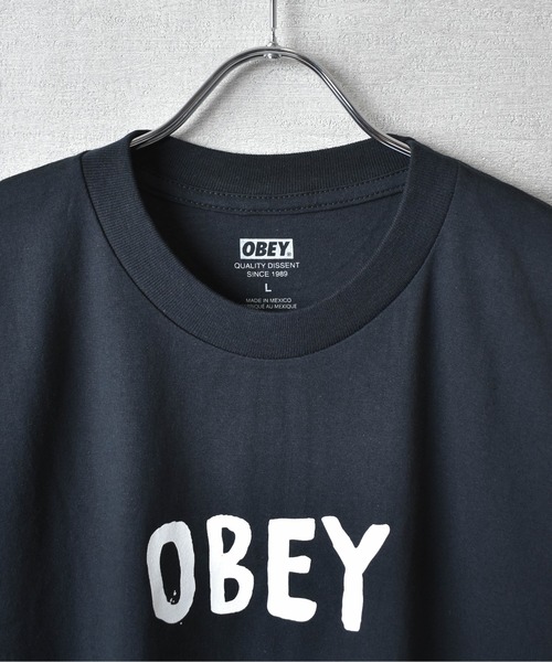 OBEY(オベイ)の「【T4】【OBEY/オベイ】OG CLASSIC TEE(Tシャツ/カットソー・メンズ・ブラック/アイボリー/ホワイト・MEDIUM/LARGE/X-LARGE)」の18枚目の写真