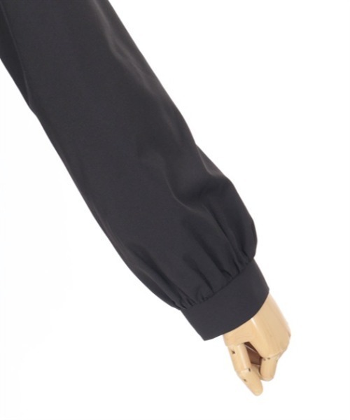 axes femme（アクシーズファム）の「エンブレム刺繍ネクタイ付ブラウス（シャツ/ブラウス・レディース・ブラック/ベージュ/キナリ・LARGE/MEDIUM）」の22枚目の写真