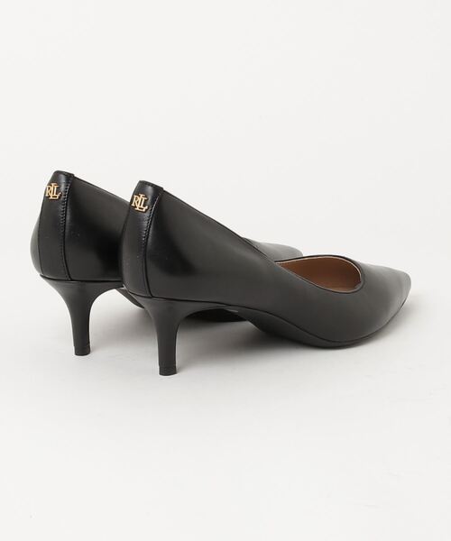 LAUREN RALPH LAUREN(ローレン ラルフ ローレン)の「Adrienne レザー パンプス(パンプス・レディース・ブラック系1・6B/6.5B/7B/7.5B/8B/8.5)」の3枚目の写真