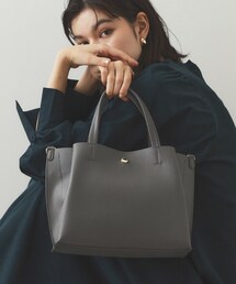 OPAQUE.CLIP | 【2WAY/通勤対応】3層ミドルトートバッグ(トートバッグ)