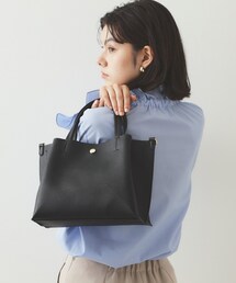 OPAQUE.CLIP | 【2WAY/通勤対応】3層ミドルトートバッグ(トートバッグ)