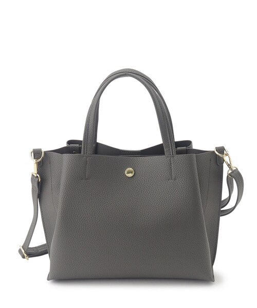 セール】【2WAY/通勤対応】3層ミドルトートバッグ（トートバッグ