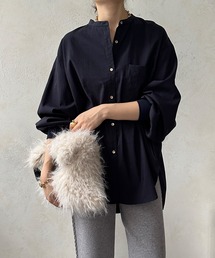 【完売カラー再販開始!】GOLDボタンバックデザインシャツ