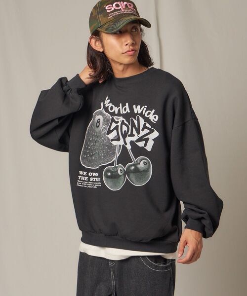 SEQUENZ（シークエンズ）】SQNZ FRUITS C/N SWEAT / プルオーバー